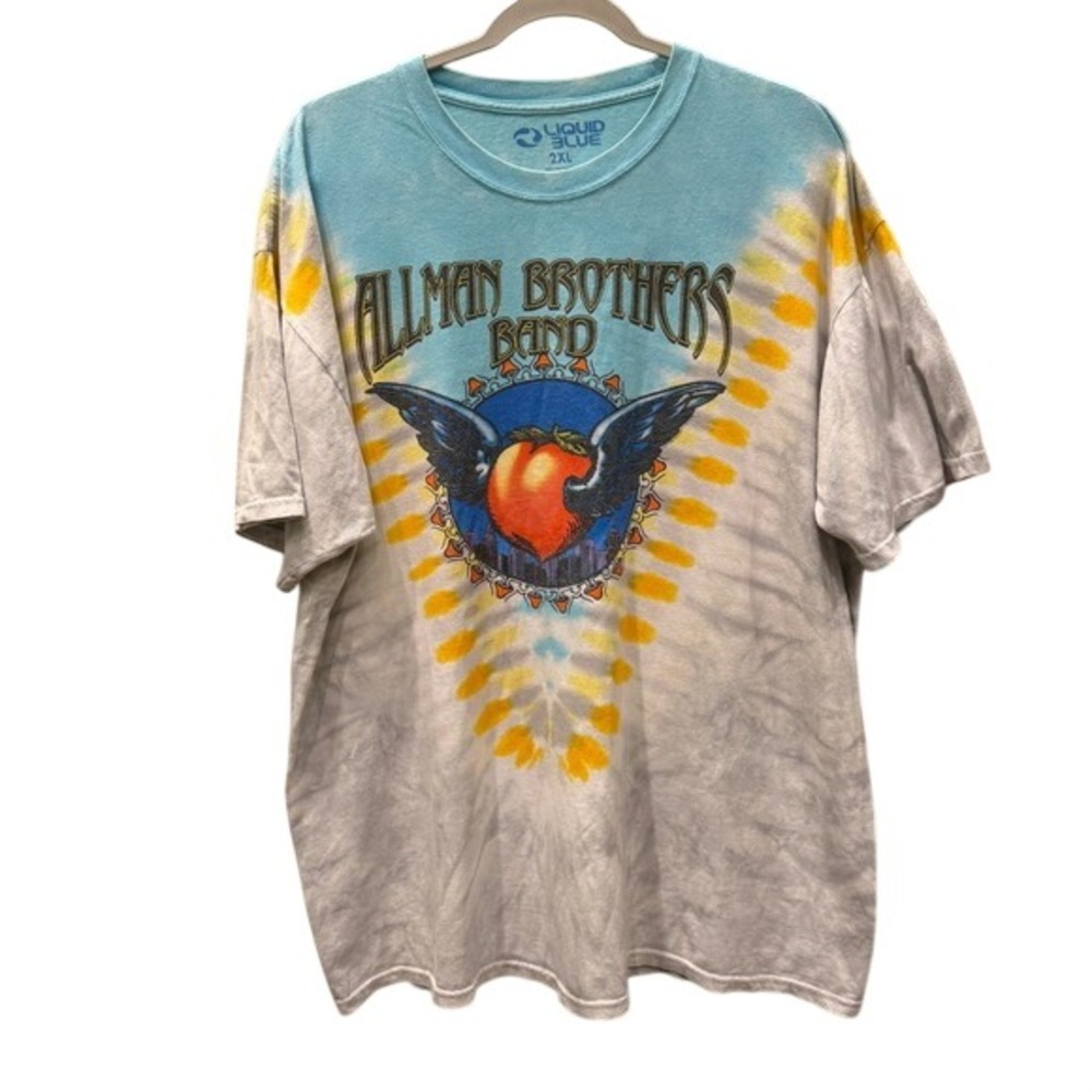 Liquid Blue Allman Brothers Band 2005 Beacon Theatre Tie Dye Shirt 2XL